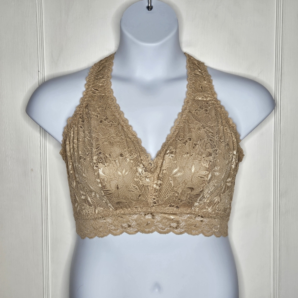 NWT Cosabella Curvy Racie Racerback Bralette In Sei - Size Large